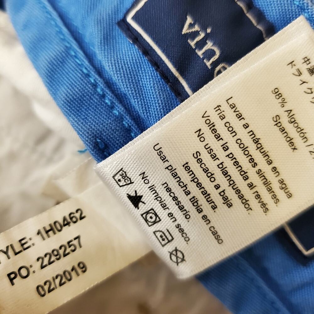 Vineyard Vines Breaker Shorts Bright Blue flat front casual shorts 9" Inseam - Picture 5 of 11